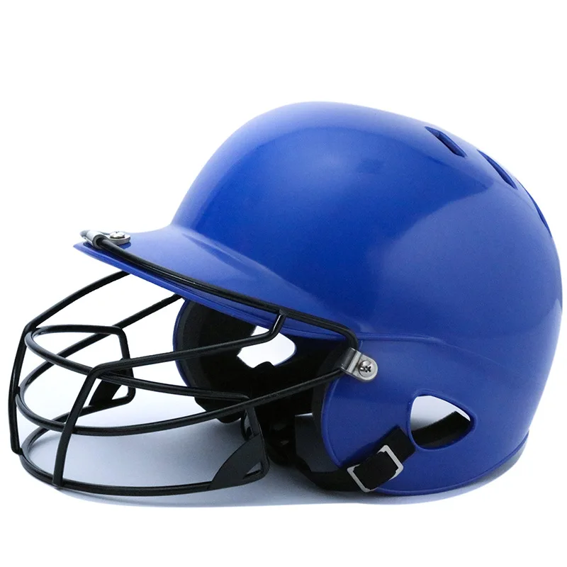 Baseball helmet children's youth adult batting helmet protect head face ear mask protective cover baseball softball