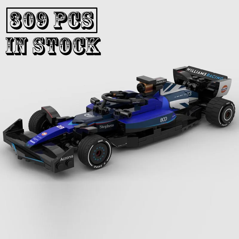 

Новинка, Testarossa MOC-156187 F1, Уильямс, FW-45-Silverstone, Формула 1, модель гоночной машины, строительные блочные кирпичи, детские игрушки, подарки на день рождения