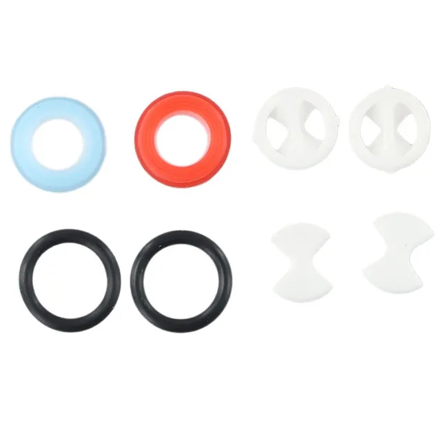 8PCS Silicon Washer Insert Replacement Ceramic Discs Ring Gasket Valve Tap Turn Set For Washing Machine Faucet Mouth 4