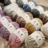 100g Medium Coarse Flower Sheep Section Dyed Wool Baby Yarn Knitted Sweater Scarf Vest Shawl DIY Soft and Delicate Anti Pilling 1