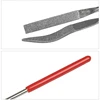 10Pcs 3x140mm Diamond Needle File Set Hand Tools For Fine Filing Polishing Metal Stone Glass Ceramic Wood Carving Craft 5