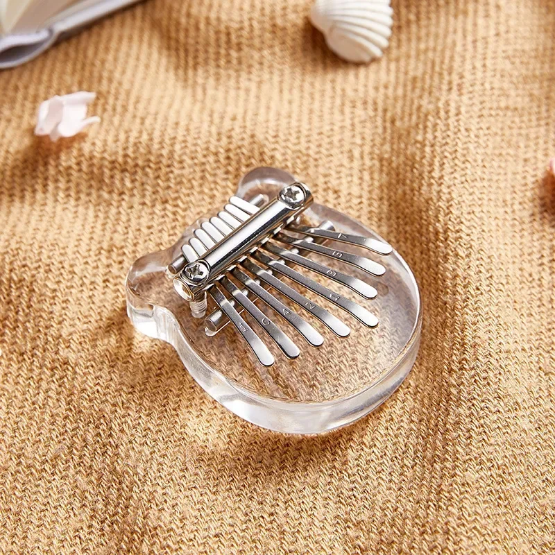 8 Key Mini Wood Kalimba High Quality Exquisite Finger Thumb Piano Marimba Musical Good Accessories Pendant Gift 6
