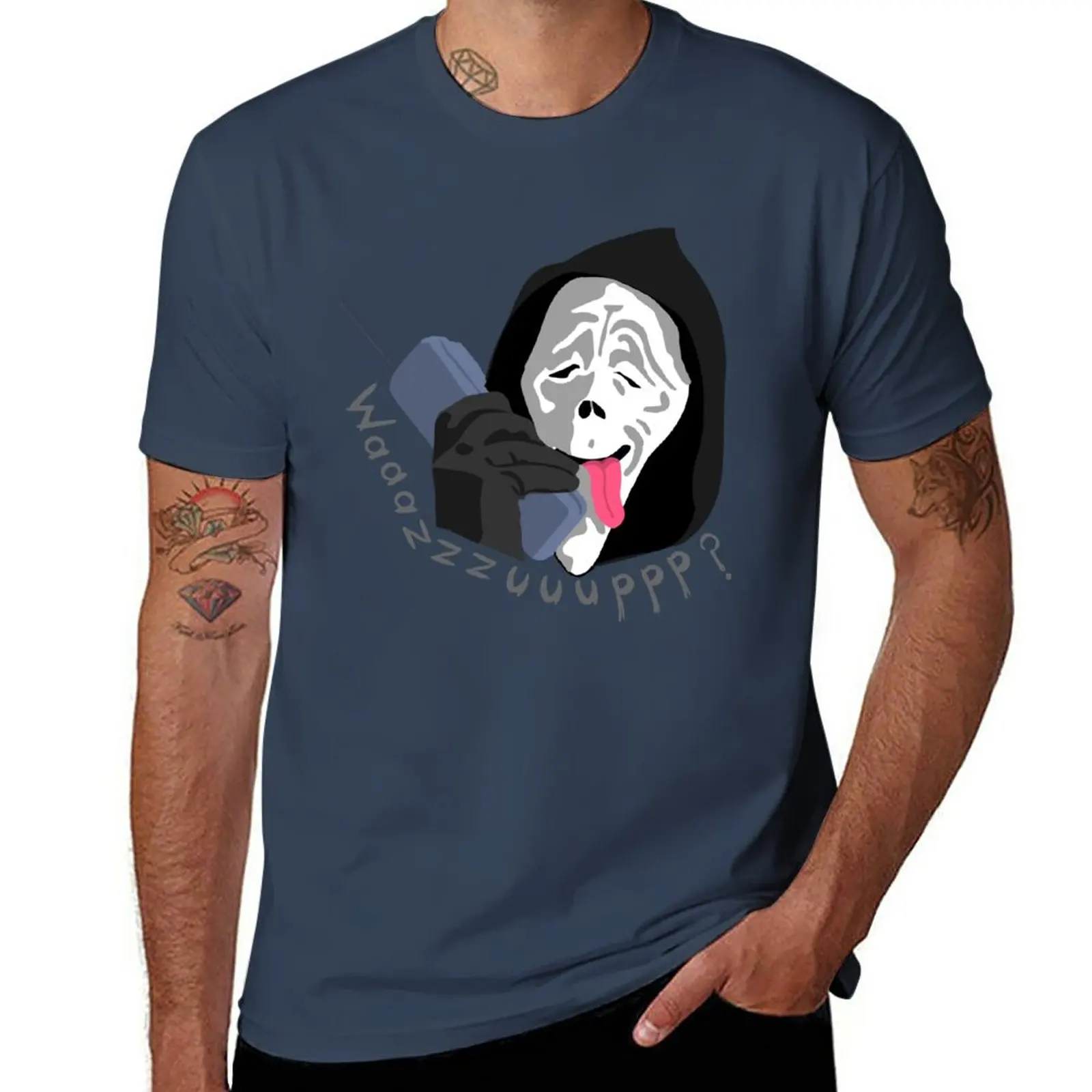 

New Waazzuupp T-Shirt quick-drying t-shirt cute tops heavyweight t shirts plain white t shirts men