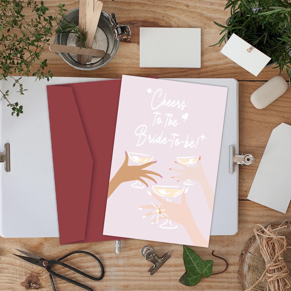 1PC Sweet Bridal Shower Card Funny Engagement Card For Her Wedding Congratulations Card Cheers To The Bride To Be Funny Gifts greeting cards