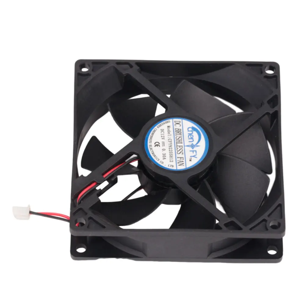 For SWF Computer Embroidery Machine Accessories Small DC Brushless Fan 6X6X2.5CM 24V And 9X9X2.5CM 12V