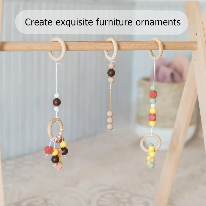 Smooth Unfinished Solid Wooden Rings for Craft and Jewelry Making