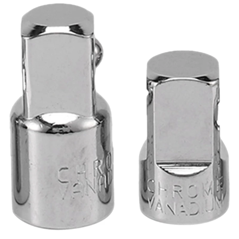 

1Pc Ratchet Wrench Socket Converter Head Sleeve Adapter 1/2 Big Fly To 3/8 Fly To 1/4 Steel 12.5Mm