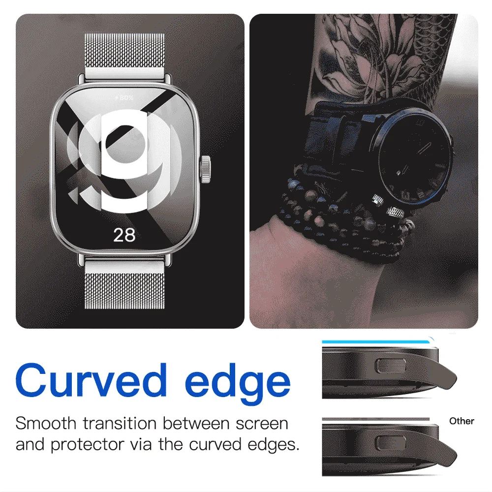Premium Clear HD Tempered Glass Screen Protector - Anti-Scratch Protective Film