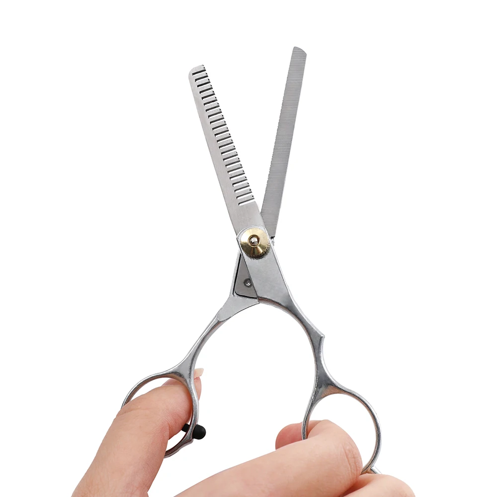 Haarschneidescheren-Set (2 Stück) – Professionelle Friseurschere & Effilierschere Aus Edelstahl (ca. 17 Cm)