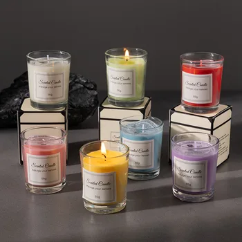 Handmade Soy Wax Aromatherapy Candle – Gift Box 1
