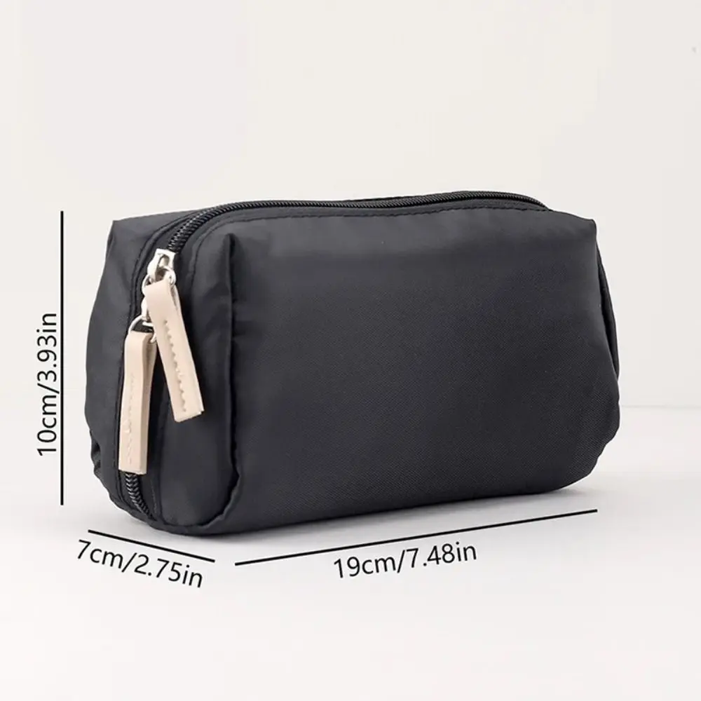 휴대용 캔버스 펜 가방 대용량 검은색 연필 케이스 학교로 돌아가는 선물 펜 상자 학생용