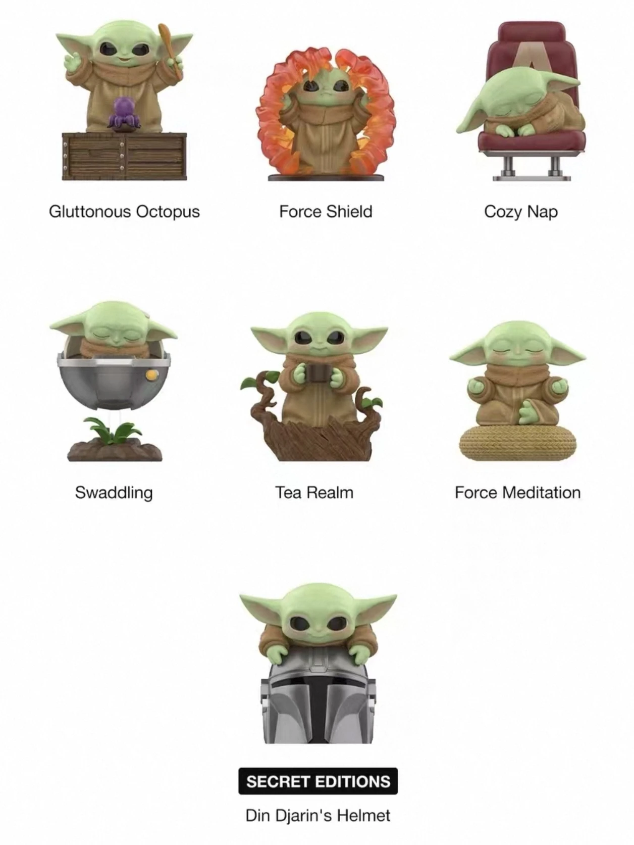 Pop Mart: Star Wars - Grogu Tiny But Mighty Figure Blind Box | eBay