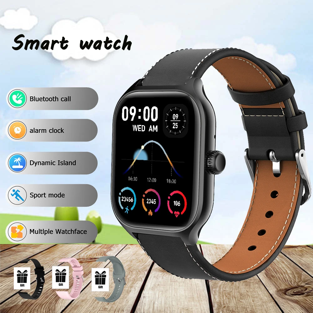 Fashion GTS Smartwatch 2.01&rdquo; HD 240*296 Men Women Gift Spirit Lsland Bluetooth Call Photo Multifunction Watches Vitality