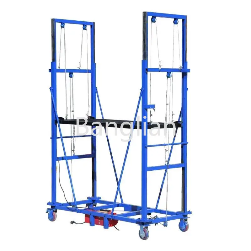 

Fully automatic custom multi-functional mobile remote control electric scaffolding raised platform decoration lift elevator