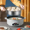Electric Steamer Large Capacity Extra Large Electric Steamer Cooking Multifunctional Non-Stick Multi-Layer Steamer 6