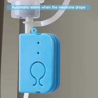 1PC Infusion Fluid Reminder Sensor Automatic Sound Alarm Battery Powered Security Care Device Automatic Drip-Feeding Sound Alarm 1