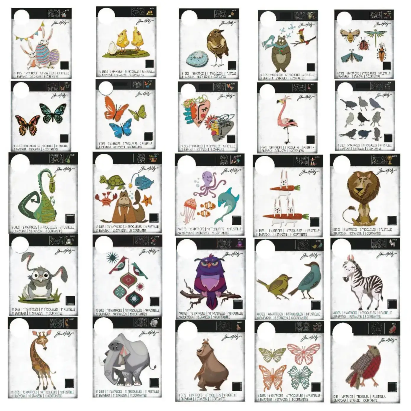 Matrices De Découpe Ovales En Métal Pour Scrapbooking