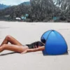 Head Tent for Camping Mini Sun Shade Tents Protection Head Shelters (Blue M) 4