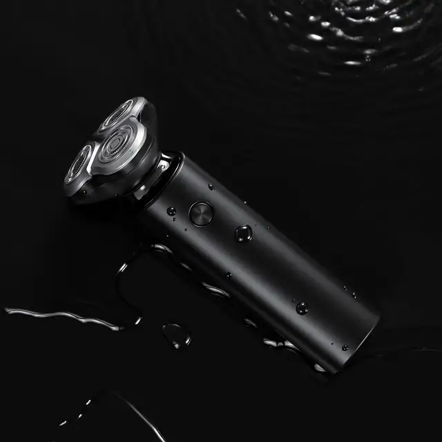 Электробритва XIAOMI MIJIA S500, триммер с тройным лезвием для мужчин, сухое и влажное бритье, моющаяся машина для стрижки бороды, бритва 3