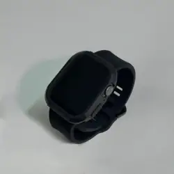 Premium Silicone Protective Case and Strap - 49mm (Black)