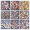 30pcs Enamel Alloy Kawaii Shell Starfish Fruit Cosmetics Starry Sky Diy Women Bracelet Jewelry Making Mix Pendant Accessories 1