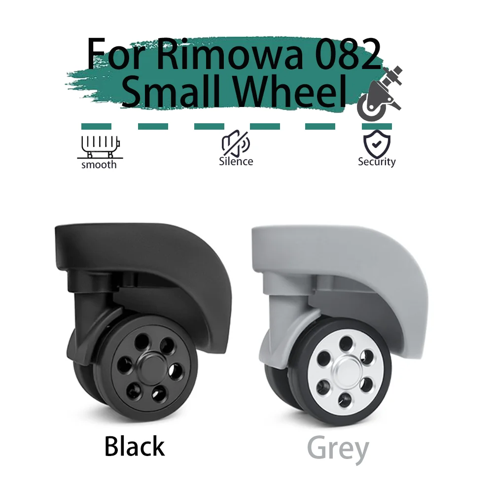 

For Rimowa 082 Universal Wheel Replacement Suitcases Smooth Silent Damping Wheels Travel Accessories Silent Wheels Casters