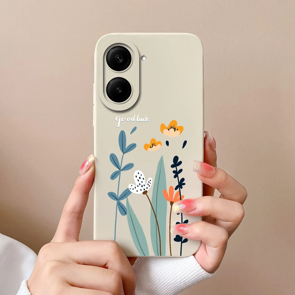 Lovely Dinosaur Lightweight Anti-Drop Liquid Silicone Phone Case