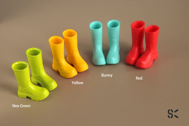 In-stock! SK Couture Rubber Boots for Blythe Obitsu 22, 24, Pureneemo XS-M 3