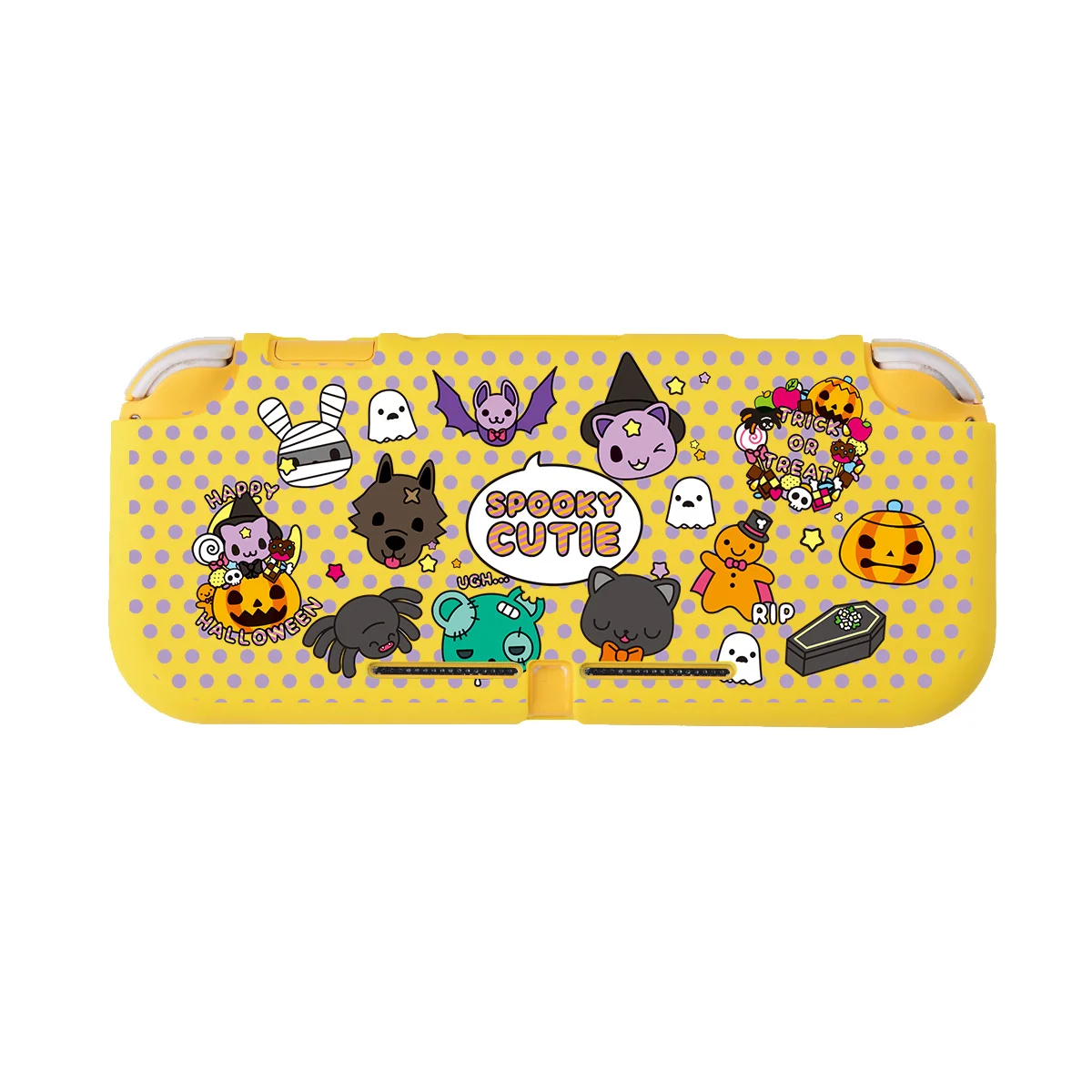 Kawaii Halloween Spookie Ghost para Nintendo Switch Lite Soft Tpu Skin Shell Cover Console ns Lite Acessórios para Jogos Estojo Rosa - Image 4