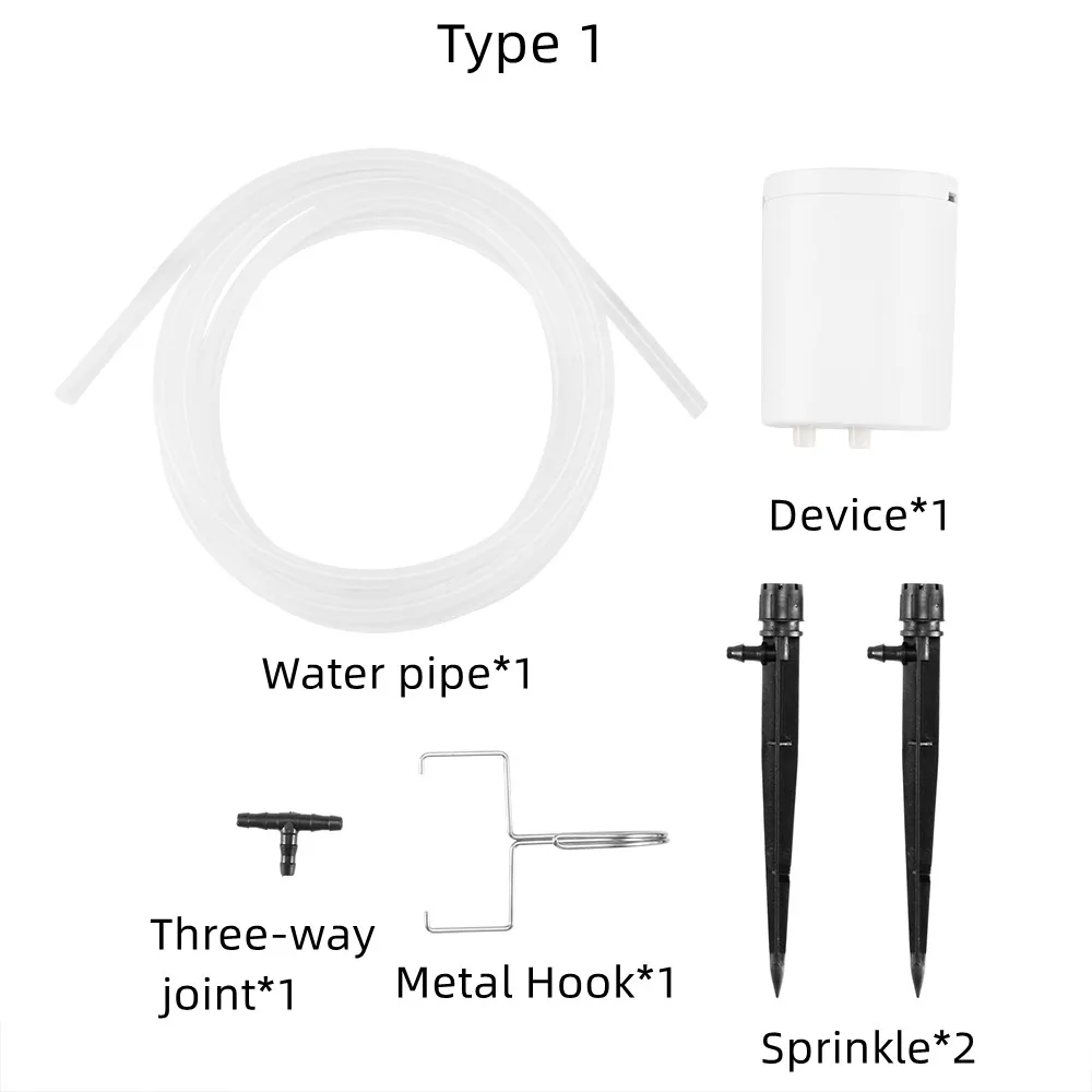 Intelligent Watering Machine Rechargeable Automatic Watering Timer Plants Water System Irrigation Tool For Home Office