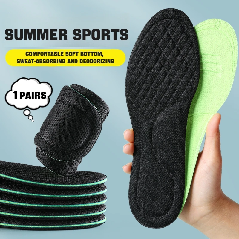 1 par de plantillas de espuma viscoelástica para aliviar la fascitis Plantar, plantillas con soporte para el arco para los pies, suela de zapato cómoda, almohadillas antideslizantes para zapatos