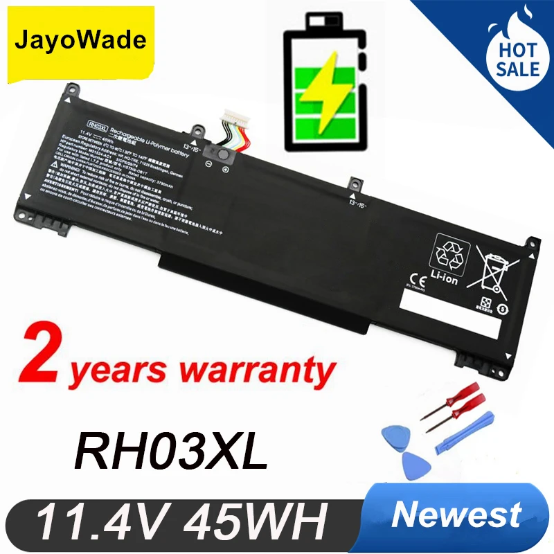 

Новый аккумулятор RH03XL для ноутбука HP ProBook 430 440 445 450 630 640 G8 Zhan 66 Pro A 14 G4 Series HSTNN-IB9P RH03XL