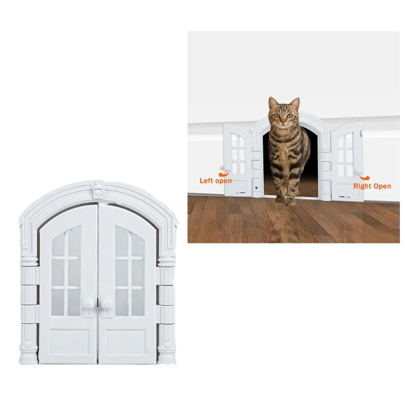 Pet Door for Cats Dogs No Noise