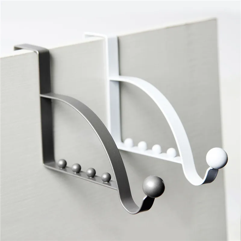 

Stainless Steel Hook Free Punching Hook Kitchen Bathroom Cabinet Door Back Type Coat Towel Storage Hanger Home Organizer Tool