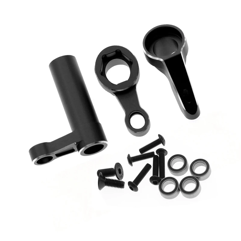 Componenti Dello Sterzo In Alluminio Servo Saver Con Cuscinetto 9545 Per 1/8 Traxxas Sledge Rc Car Upgrade Parts