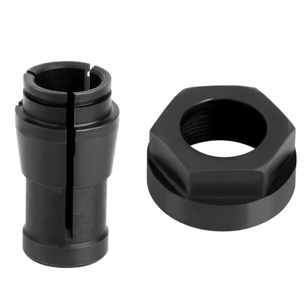 

Milling Tool Collet Chuc Replacement Rotary Tool 12mm Carbon Steel Collet Electric Router M22 Nut Milling Cutter