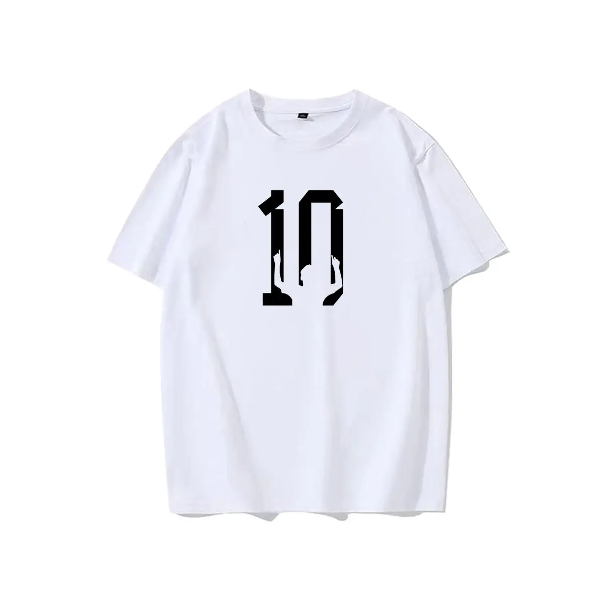 מסי מודפס חולצה מסי כדורגל היקפי פריז ברצלונה ארגנטינה צוות ספורט קצר שרוול למעלה