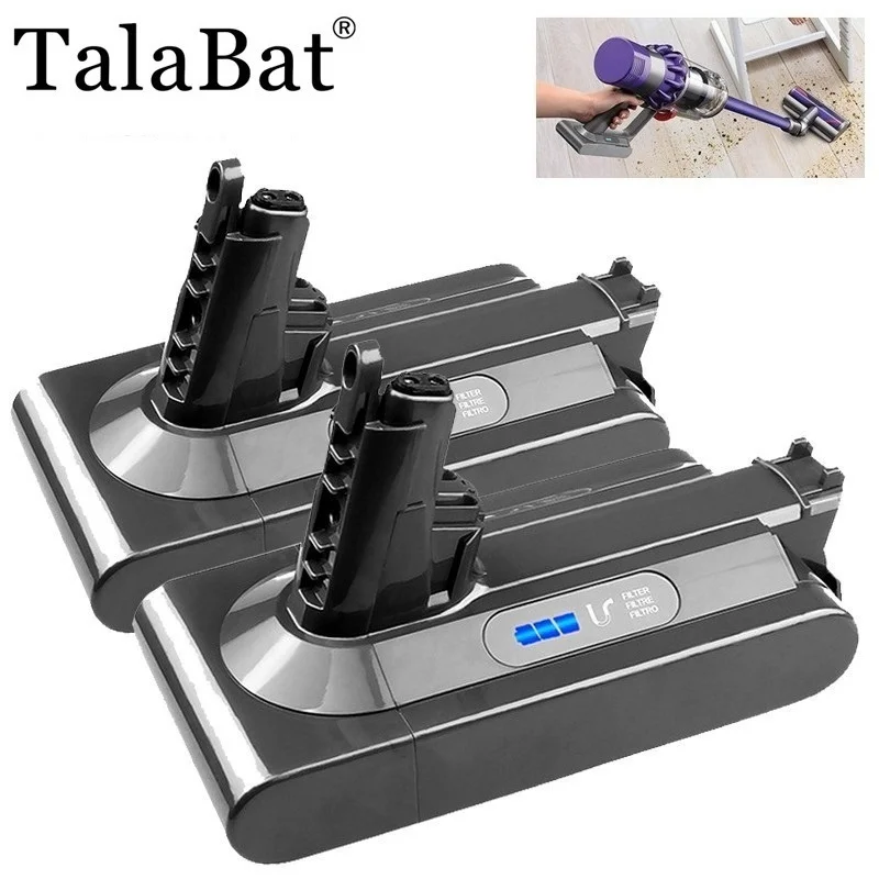 10.5Ah/6.5Ah/6.0Ah 25.2V Batteria Di Ricambio Per Dyson V10 V10 Absolute V10 Fluffy , Cyclone V10 Absolute Aspirapolvere Batteria
