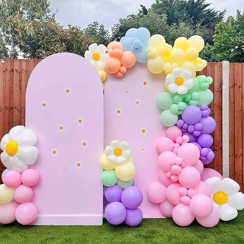 Pastel Balloon Garland Kit Daisy Balloon Garland Girls Birthday Wedding Baby Shower Daisy Theme Party Decorations birthday balloon set party balloon set birthday party decoration set balloon arch kit