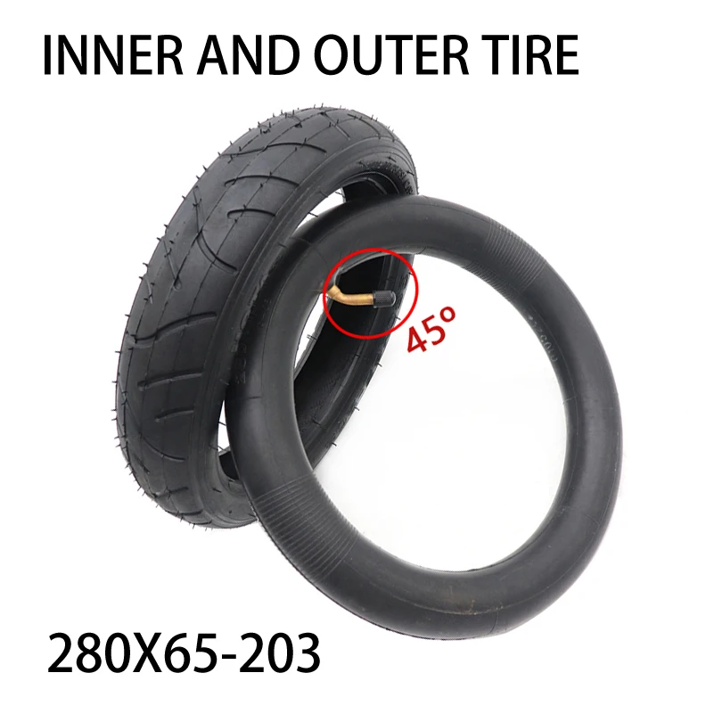 280x65-203 Inner Tube tyre inner tube Outer Tires Stroller/Push Chair/Jogger Front and Rear Tyre