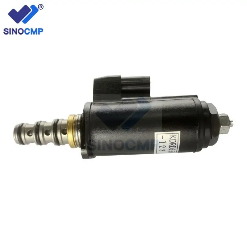 

1pcs Solenoid Valve YN35V00052F1 KDRDE5K-31 30C50-123 For Kobelco SK200-8 Excavator with 3 months warranty