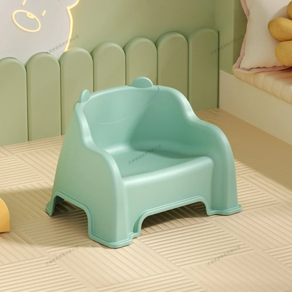 Folding Stool Baby Footstool Portable Household Children's Stool Baby Stackable Plastic Low Stool Living Room Outdoor for Kids Space Saving Furniture