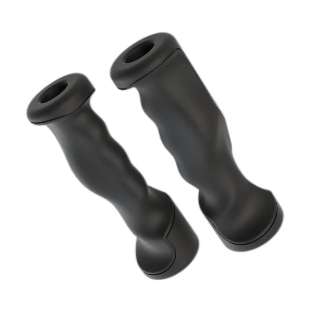 Ergonomics V-Shaped Rowing Bar 360&deg;Rotating V-Handle Biceps Triceps Back Workout T-bar Row LAT Pull Down Cable Machine