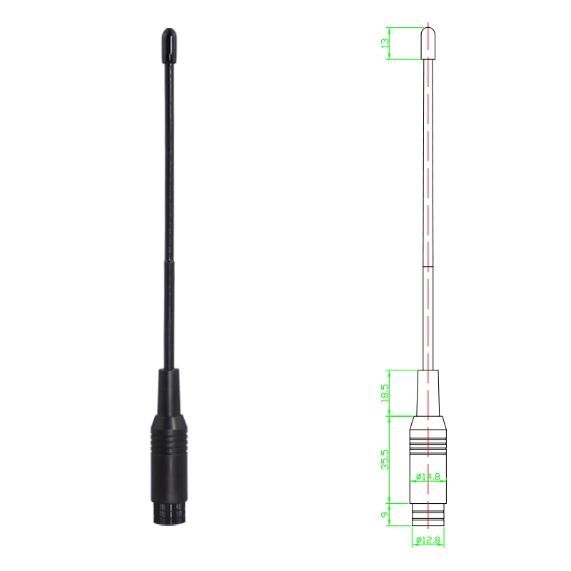 433MHz 안테나 LORA 게이트웨이 433MHz 소프트 휩 안테나 SMA 커넥터 장거리 제어 원격 제어 무선 모듈 안테나