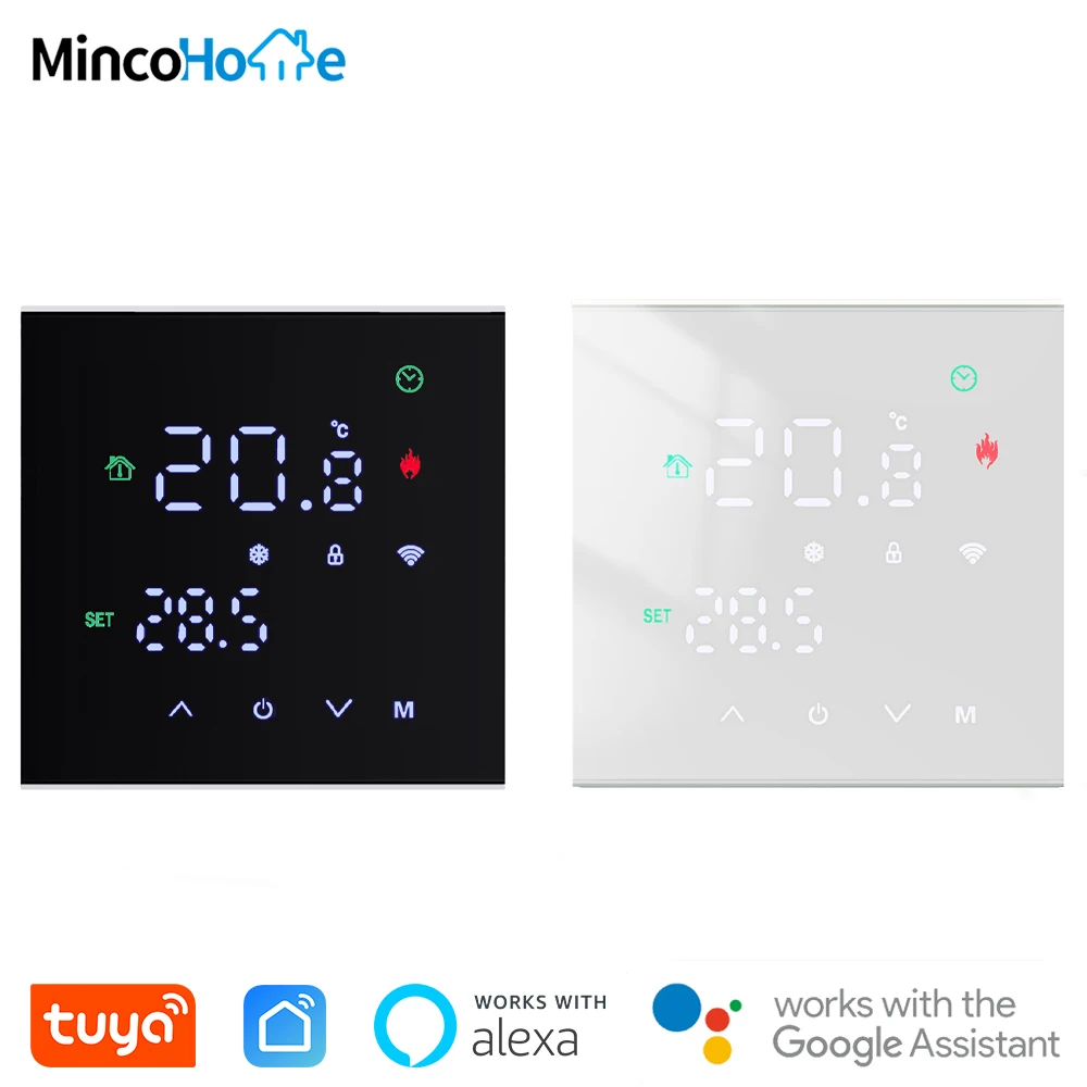 The Best Minco Home M3H Black/white Full Touch Screen Programmable