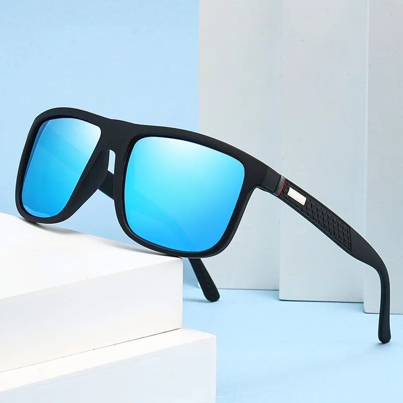 Fashion Sunglasses Polarized Men Women UV400 Eyewear Square Driving Fishing
