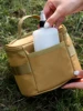 Kosibate Outdoor Camping Seasoning Bottle Bags Portable Picnic Barbecue Spice Jar Storage Handbag (Only Bag) 6