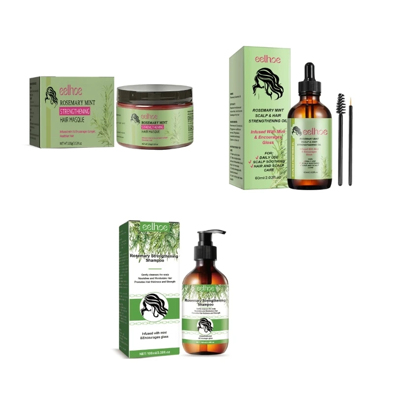 

Moisturizing Rosemary Hair Oil Revitalize and Protect Your Hair Suitable for All Hair Types Dropship