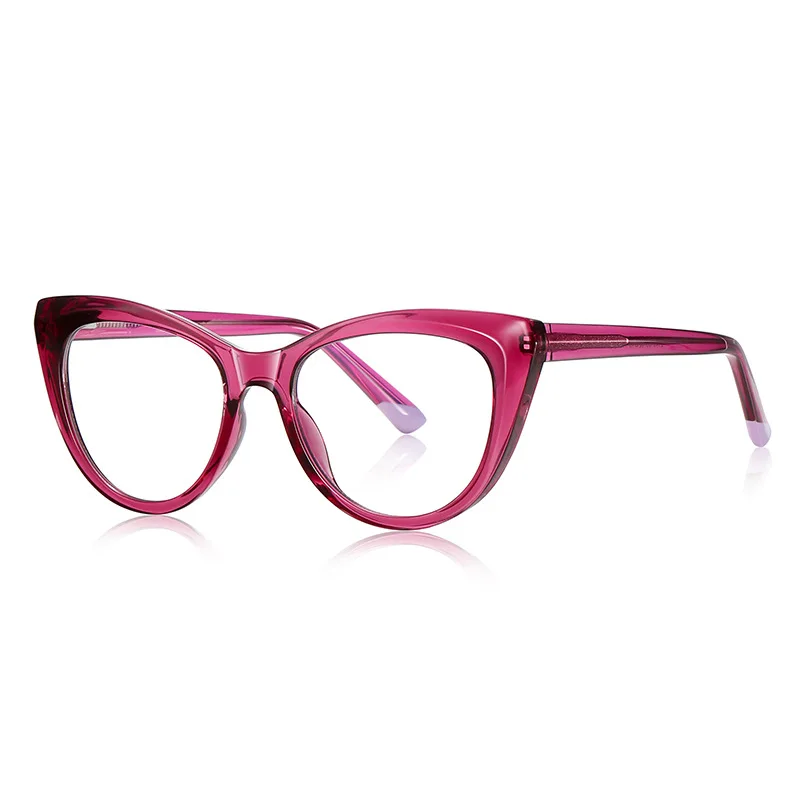 Women's Reading Glasses Fashion Anti-Blue Light Optical Glasses Myopia Hyperopia Customizable Prescription Eyewear