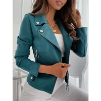 2024 Fashionable Hot Selling and Popular Casual Fashion Women's Zipper Solid Color New Jackets in Large Quantities in Stock